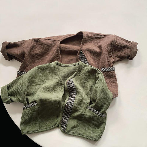 Spring Cardigan Jacket Foreign-style Baby Jacket